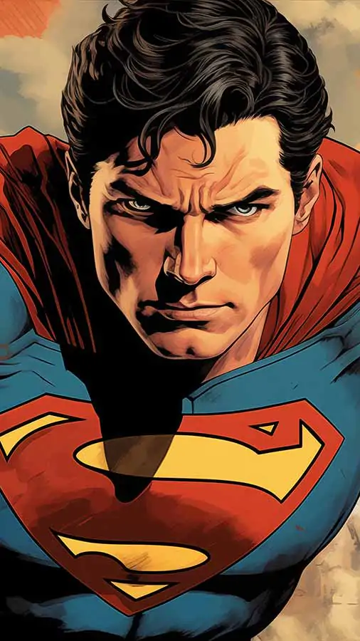 Superman Comic Art Wallpaper 4K HD téléchargement gratuit Background UltraHD pour téléphone Android et iPhone