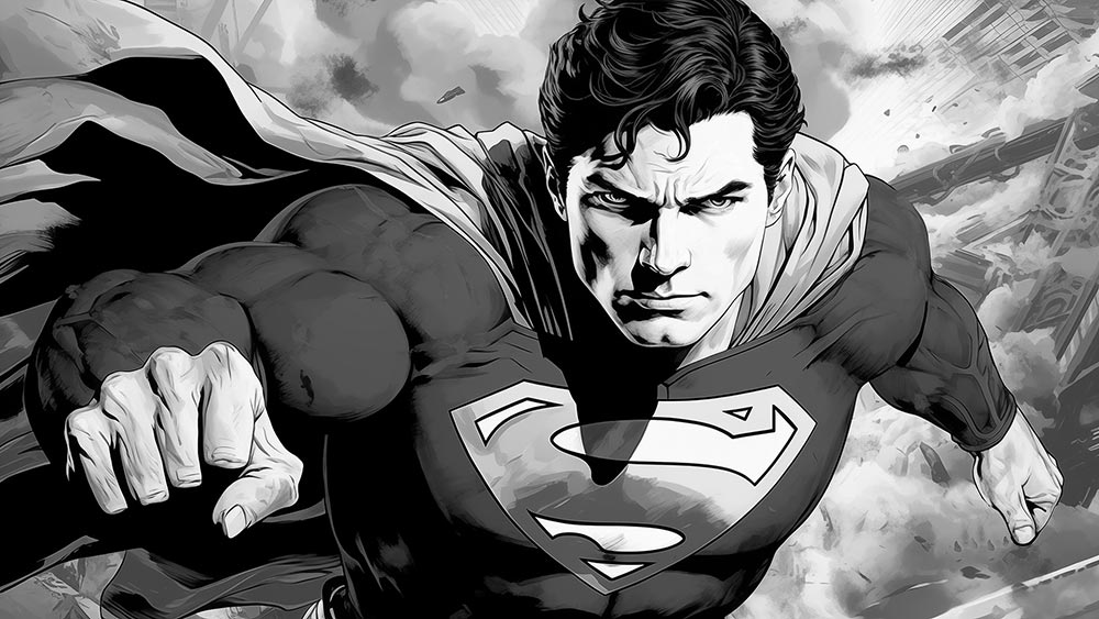 Comic Art Superman wallpaper 4K HD for PC Desktop mac laptop mobile iphone Phone free download background ultraHD UHD