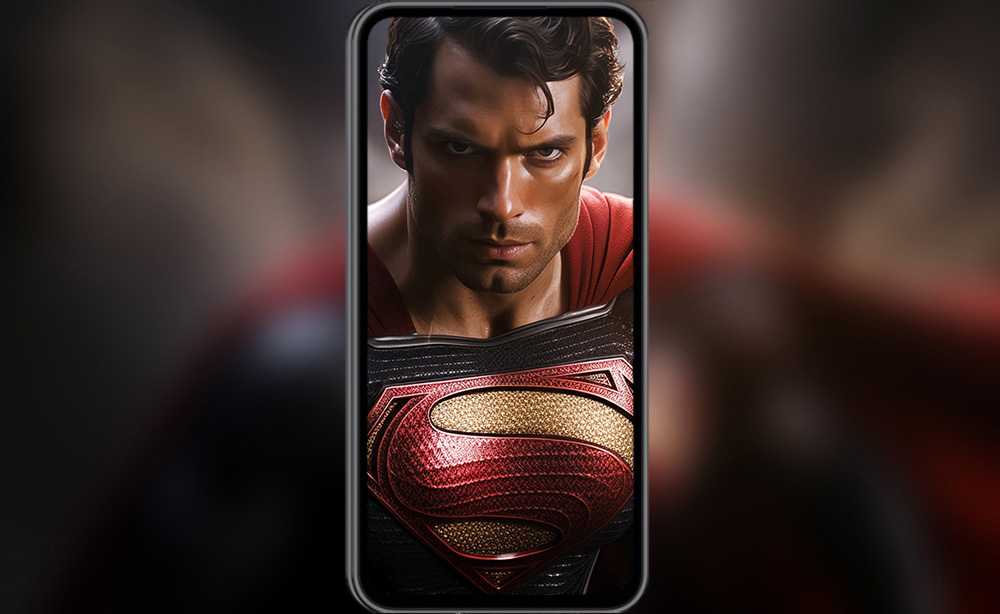 Fond d'écran Superman Art 4K HD pour PC Bureau mac portable mobile iPhone téléphone téléchargement gratuit arrière-plan ultraHD UHD