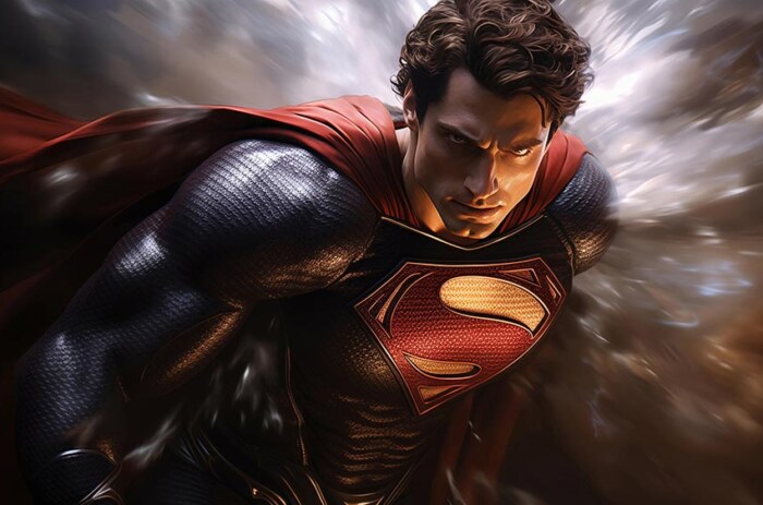 Superman intense fond d'écran 4K HD pour PC de bureau Mac ordinateur portable mobile iPhone téléphone téléchargement gratuit fond ultraHD UHD