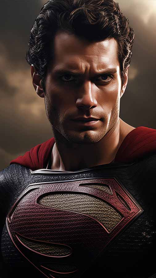 Fond d'écran Superman 4K HD gratuit à télécharger pour iPhone et téléphones mobiles