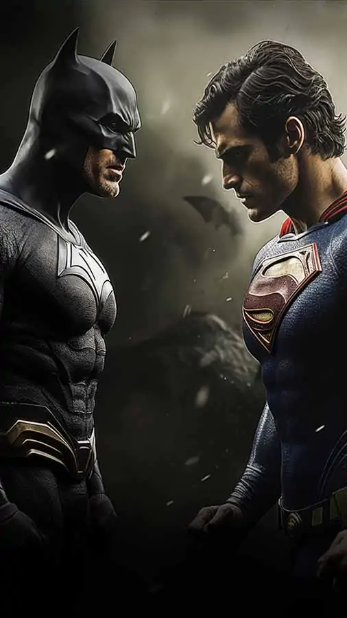 Batman VS Superman Clash Wallpaper 4K HD free download Background UltraHD for Android phone and iphone