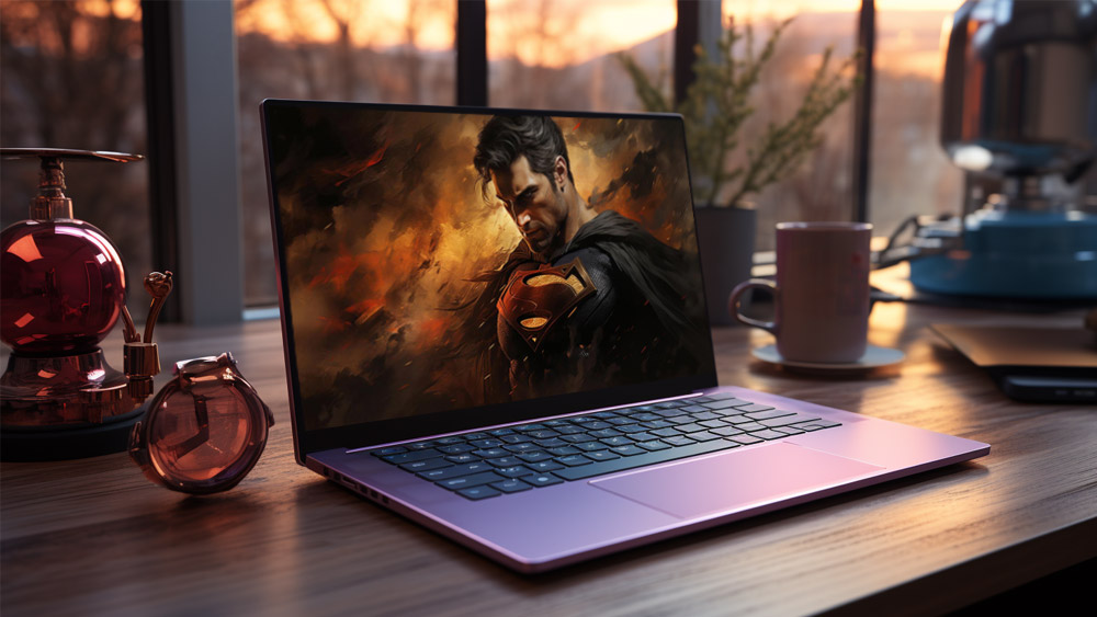Fond d'écran Peinture Superman 4K HD pour PC Bureau mac portable mobile iPhone téléchargement gratuit arrière-plan ultraHD UHD