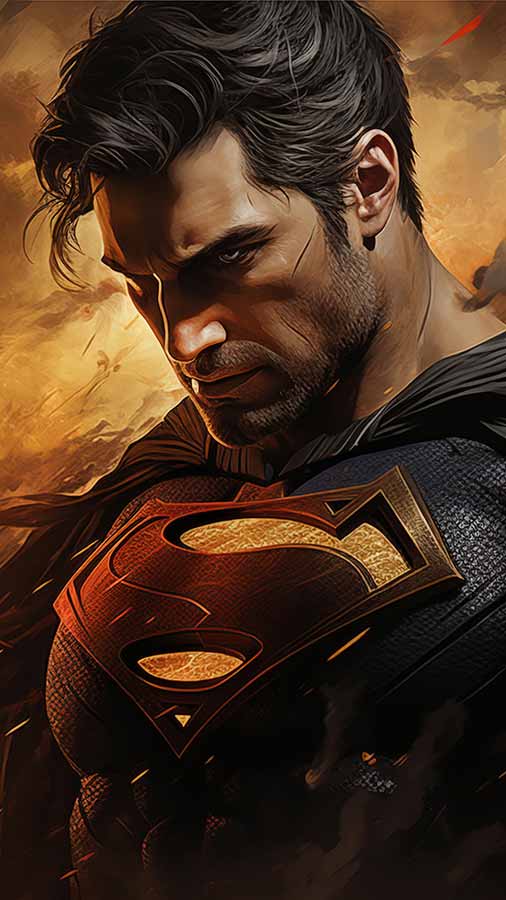 Superman Peinture Fond d'écran 4K HD Téléchargement gratuit Fond UltraHD pour téléphone Android et iPhone