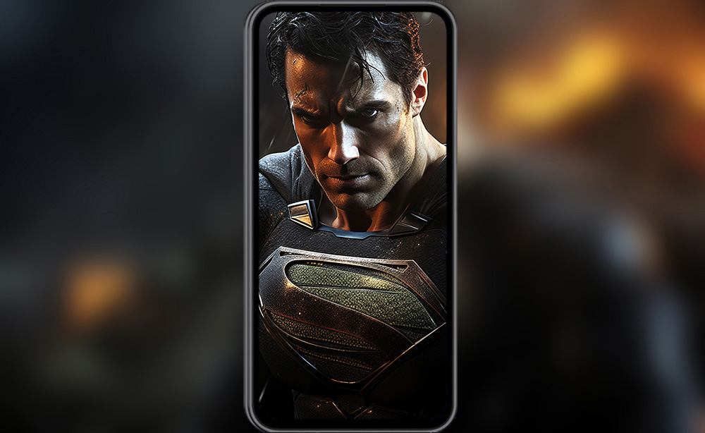 fond d'écran superman intense 4K HD Poster pour PC Desktop Mac ordinateur portable mobile iPhone Téléphone téléchargement gratuit fond ultraHD UHD
