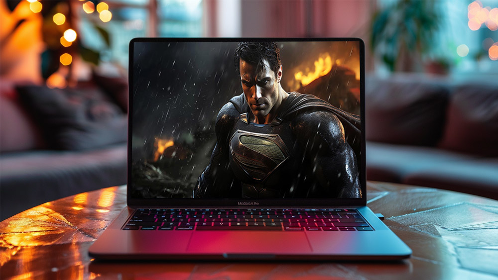 fond d'écran superman intense 4K HD Poster pour PC Desktop Mac ordinateur portable mobile iPhone Téléphone téléchargement gratuit fond ultraHD UHD