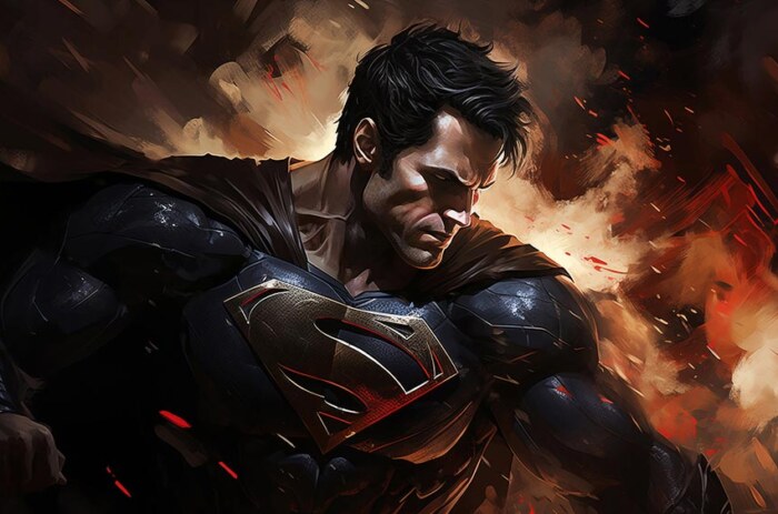 Fond d'écran Fan Art Superman 4K HD Poster pour PC Desktop Mac Laptop Mobile iPhone Phone téléchargement gratuit fond ultraHD UHD