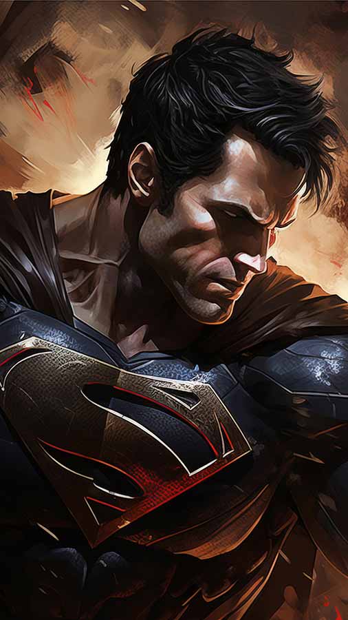 Fond d'écran Fan Art Superman 4K HD Poster à télécharger gratuitement en Ultra HD pour téléphone Android et iPhone