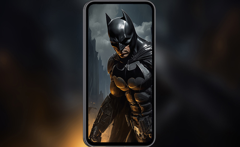 Fond d'écran Batman Gotham City 4K HD pour PC de bureau Mac ordinateur portable mobile iPhone téléphone téléchargement gratuit fond ultraHD UHD