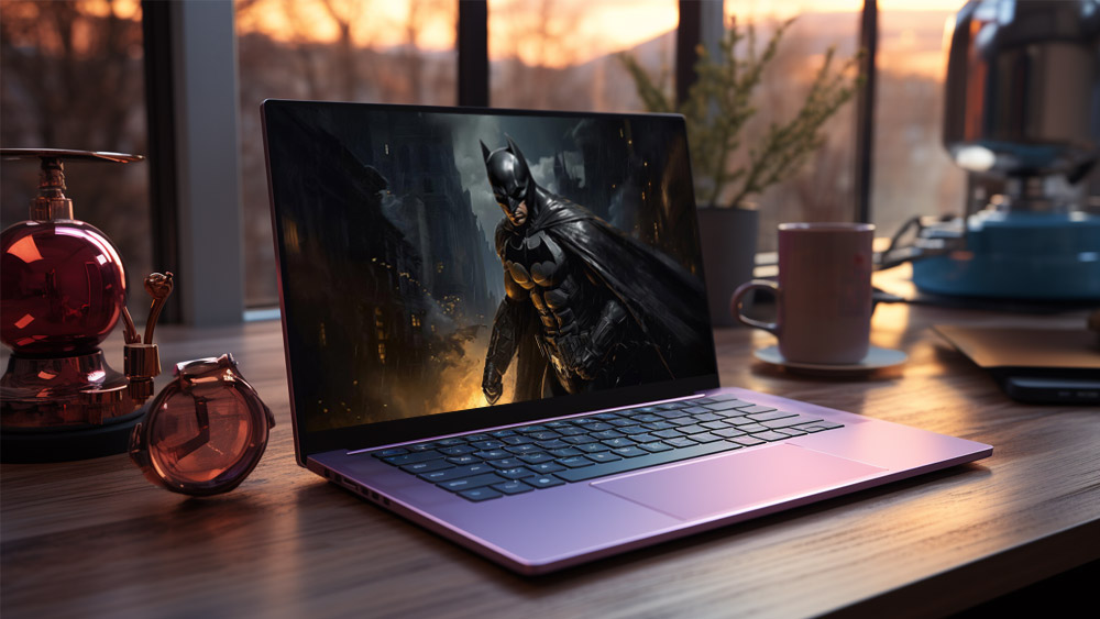 Fond d'écran Batman Gotham City 4K HD pour PC de bureau Mac ordinateur portable mobile iPhone téléphone téléchargement gratuit fond ultraHD UHD