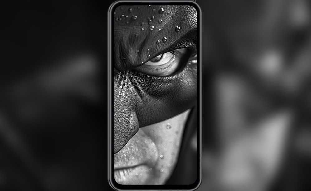 Fond d'écran Batman qui observe en 4K HD pour PC Bureau mac portable mobile iPhone téléphone téléchargement gratuit arrière-plan ultraHD UHD