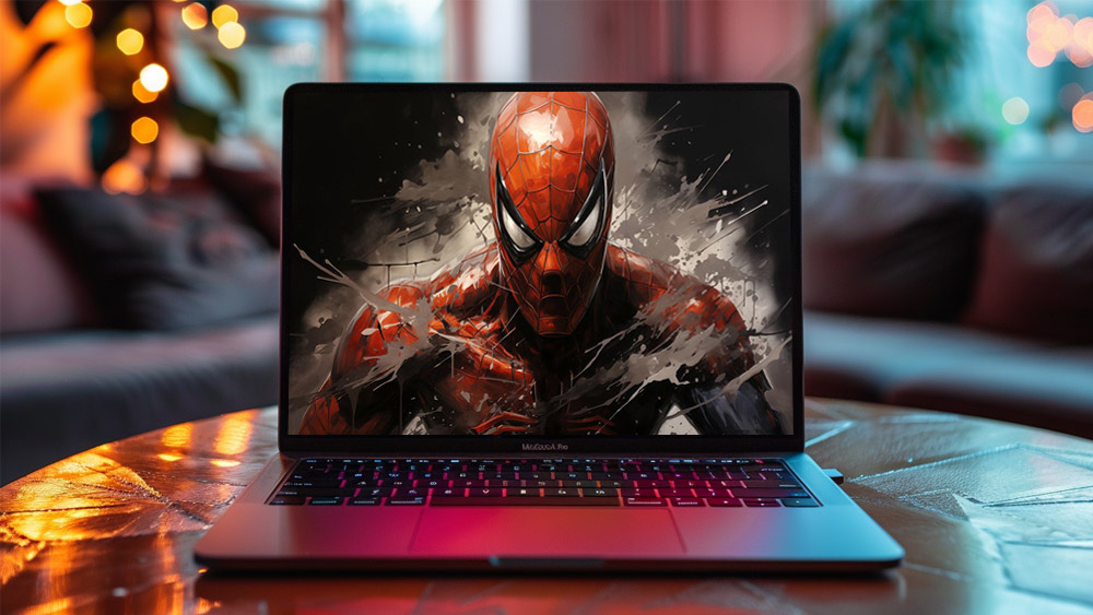 Spiderman Fan Art Peinture fond d'écran 4K HD Poster pour PC Bureau Mac Ordinateur portable Mobile iPhone Téléphone téléchargement gratuit fond ultraHD UHD