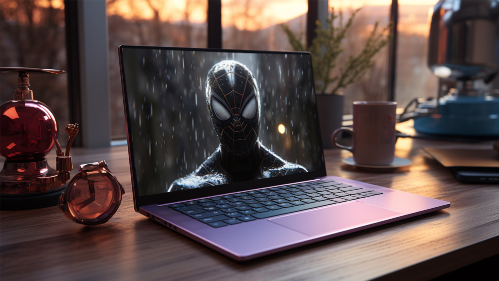 Fond d'écran Marvel Spiderman Costume Noir 4K HD Poster pour PC Bureau mac ordinateur portable mobile iPhone téléphone téléchargement gratuit arrière-plan ultraHD UHD