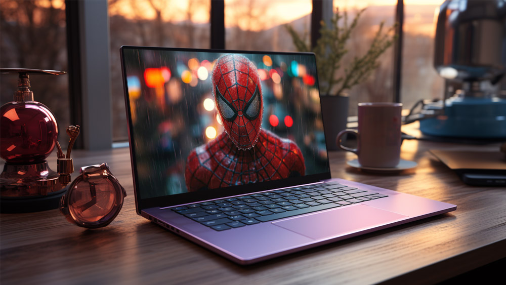 Fond d'écran Spiderman sous la pluie 4K HD pour PC Bureau mac portable mobile iPhone téléphone téléchargement gratuit arrière-plan ultraHD UHD