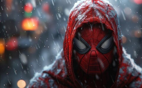 SpiderMan Hoodie wallpaper 4K HD for PC Desktop mac laptop mobile iphone Phone free download background ultraHD UHD