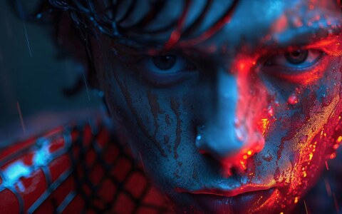 Fond d'écran Marvel Spiderman Démasqué 4K HD pour PC Bureau mac portable mobile iPhone téléphone téléchargement gratuit arrière-plan ultraHD UHD