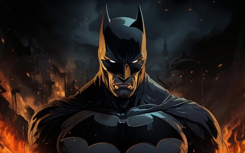 Fond d'écran DC Comics Batman 4K HD pour PC de bureau Mac ordinateur portable mobile iPhone téléphone téléchargement gratuit fond ultraHD UHD