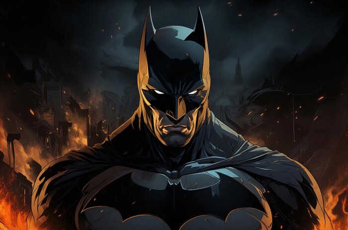 Fond d'écran DC Comics Batman 4K HD pour PC de bureau Mac ordinateur portable mobile iPhone téléphone téléchargement gratuit fond ultraHD UHD