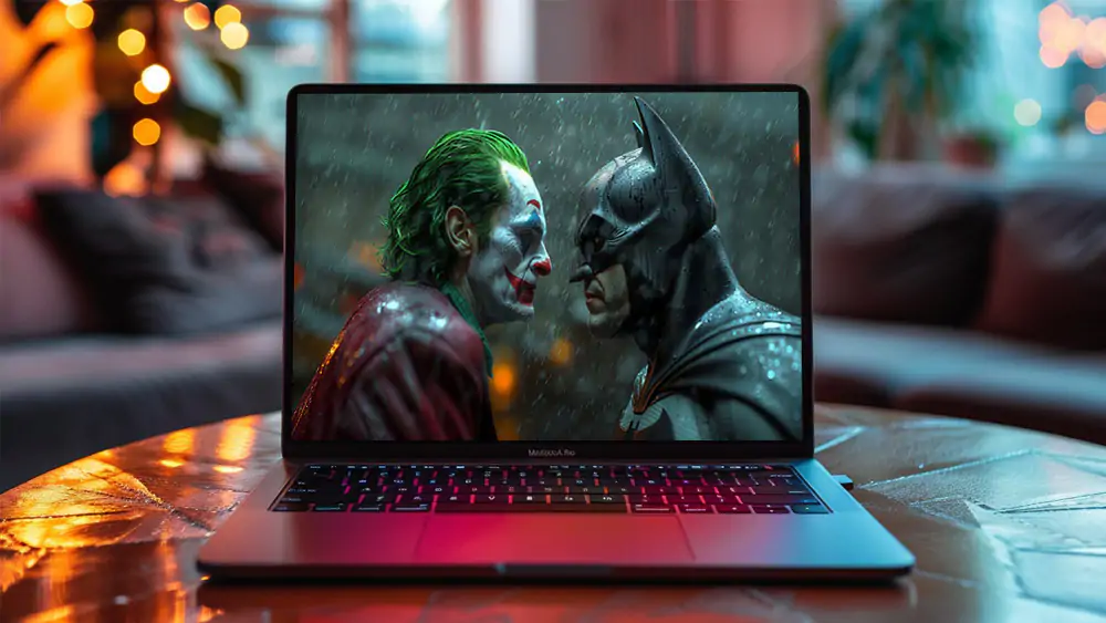 Les fonds d'écran Batman contre Le Joker en 4K HD Poster pour PC Bureau mac portable mobile iPhone téléchargement gratuit arrière-plan ultraHD UHD