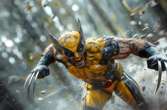 Fond d'écran Xmen Wolverine fureur 4K HD pour PC ordinateur de bureau mac portable mobile iPhone téléphone téléchargement gratuit arrière-plan ultraHD UHD