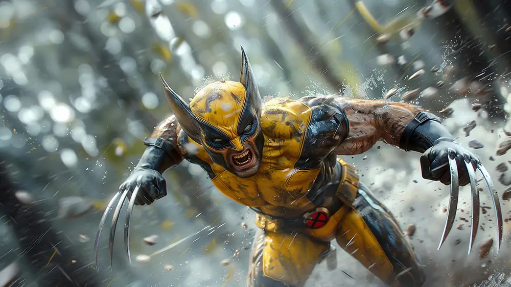 Xmen wolverine rage wallpaper 4K HD for PC Desktop mac laptop mobile iphone Phone free download background ultraHD UHD