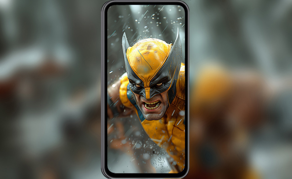 Fond d'écran Wolverine 4K HD Poster pour PC Desktop Mac Laptop Mobile iPhone Phone téléchargement gratuit fond ultraHD UHD
