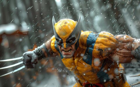 Fond d'écran Wolverine 4K HD Poster pour PC Desktop Mac Laptop Mobile iPhone Phone téléchargement gratuit fond ultraHD UHD