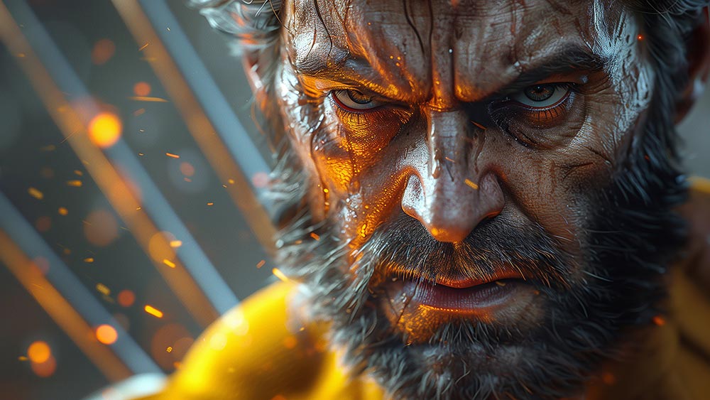 Fond d'écran Logan Wolverine en gros plan 4K HD Poster pour PC Bureau mac portable mobile iPhone Téléphone téléchargement gratuit arrière-plan ultraHD UHD