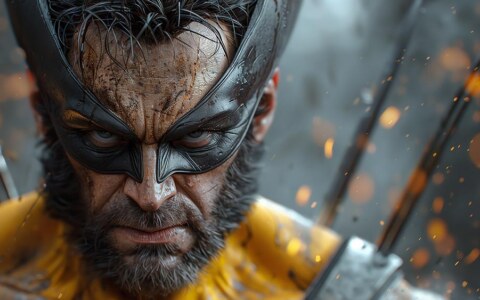 X-Men Wolverine gros plan fond d'écran 4K HD pour PC de bureau Mac ordinateur portable mobile iPhone téléphone téléchargement gratuit fond ultraHD UHD