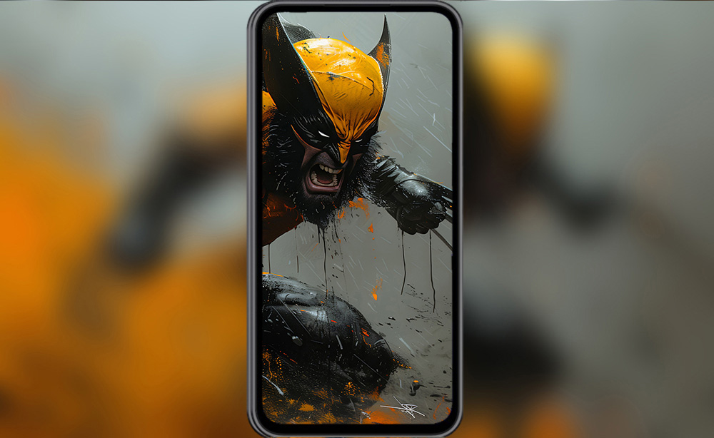 Fond d'écran Marvel Wolverine Fan Art 4K HD pour PC de bureau Mac ordinateur portable mobile iPhone téléphone téléchargement gratuit fond ultraHD UHD