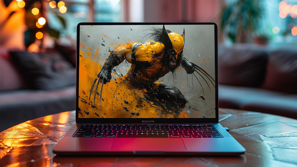 Fond d'écran Marvel Wolverine Fan Art 4K HD pour PC de bureau Mac ordinateur portable mobile iPhone téléphone téléchargement gratuit fond ultraHD UHD