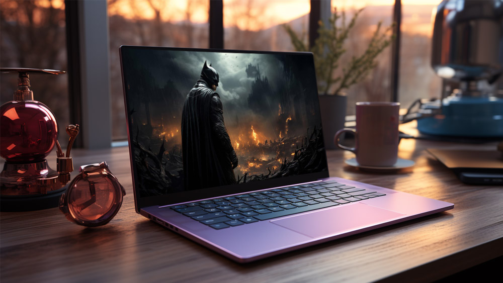 Fond d'écran Batman Le Chevalier Noir 4K HD pour PC Bureau mac portable mobile iPhone téléchargement gratuit arrière-plan ultraHD UHD