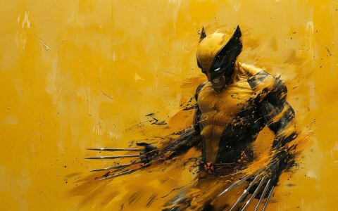 X-Men Wolverine Fan Art fond d'écran 4K HD pour PC de bureau Mac ordinateur portable mobile iPhone téléphone téléchargement gratuit fond ultraHD UHD