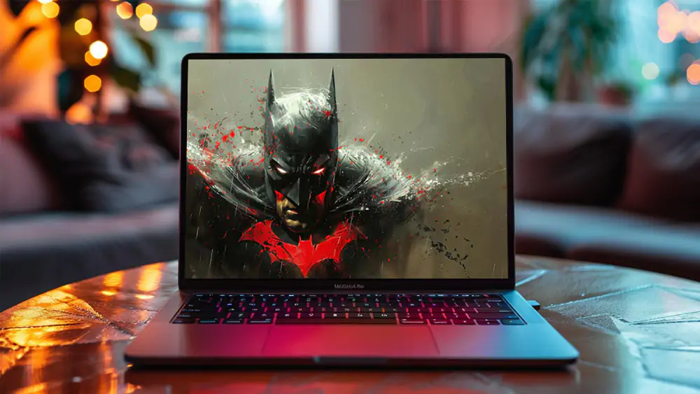 Batman Comics Painting wallpaper 4K HD for PC Desktop mac laptop mobile iphone Phone free download background ultraHD UHD