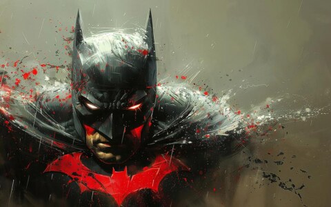 Batman Comics Painting wallpaper 4K HD for PC Desktop mac laptop mobile iphone Phone free download background ultraHD UHD