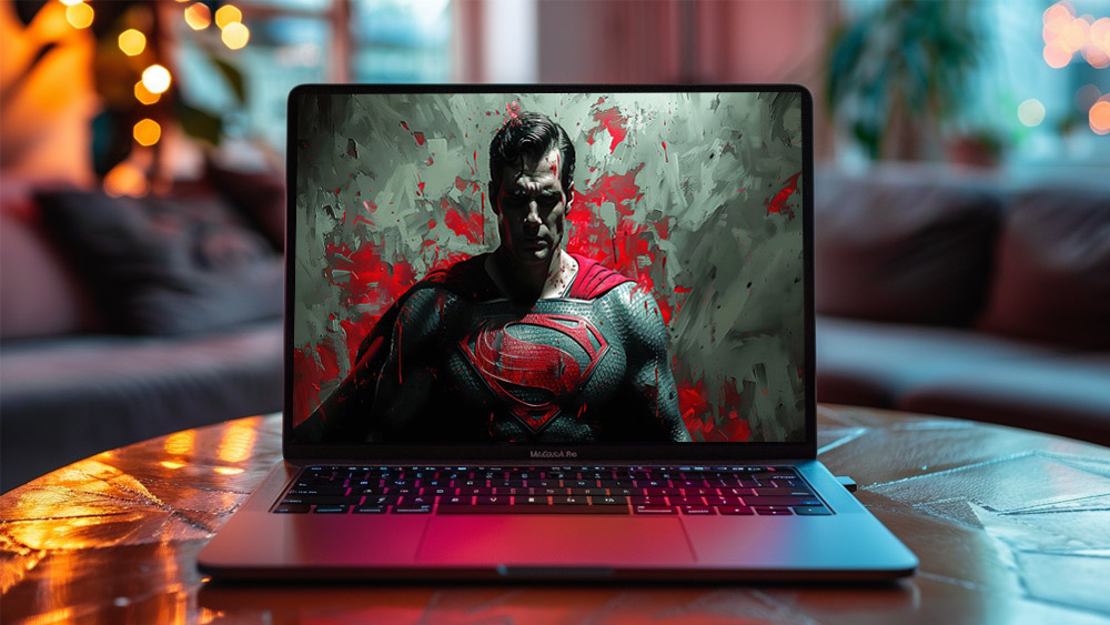 Fond d'écran Superman Art DC 4K HD pour PC Bureau mac portable mobile iPhone téléchargement gratuit arrière-plan ultraHD UHD