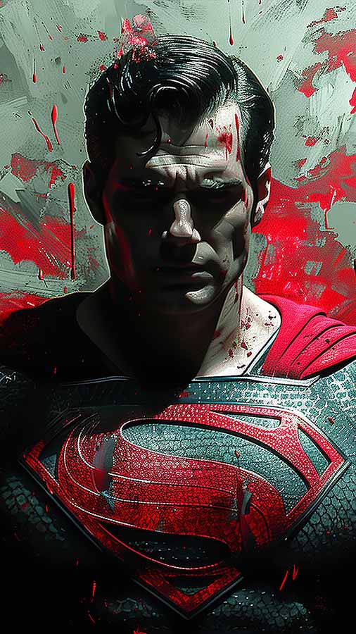 Fond d'écran Superman Art DC 4K HD gratuit à télécharger en Ultra HD pour téléphone Android et iPhone