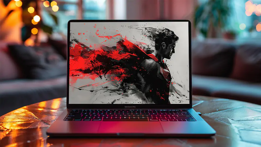 Fond d'écran Superman Art 4K HD pour PC Bureau mac portable mobile iPhone téléphone téléchargement gratuit arrière-plan ultraHD UHD