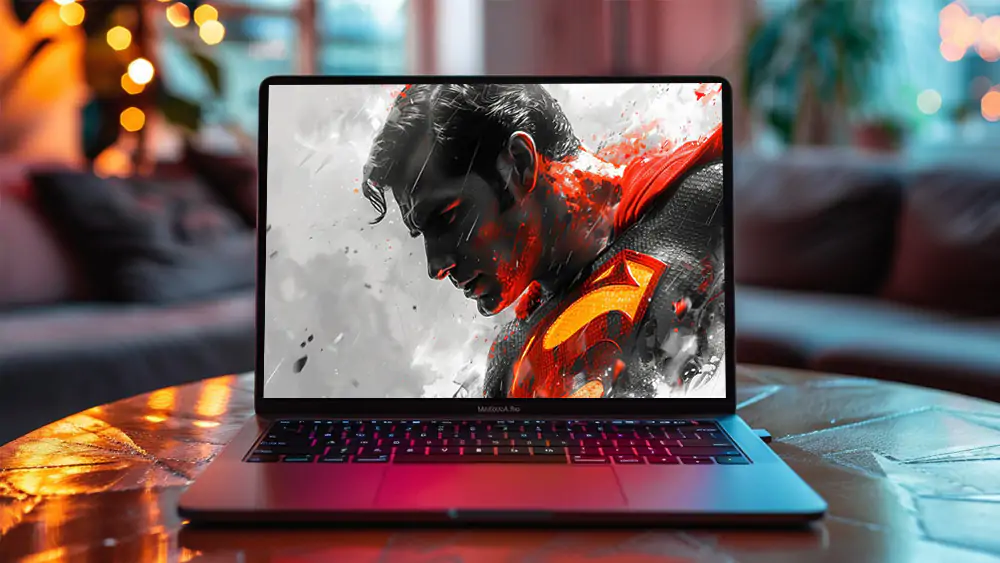 Fond d'écran Fan Art Superman 4K HD pour PC Bureau mac portable téléphone mobile iPhone téléchargement gratuit arrière-plan ultraHD UHD