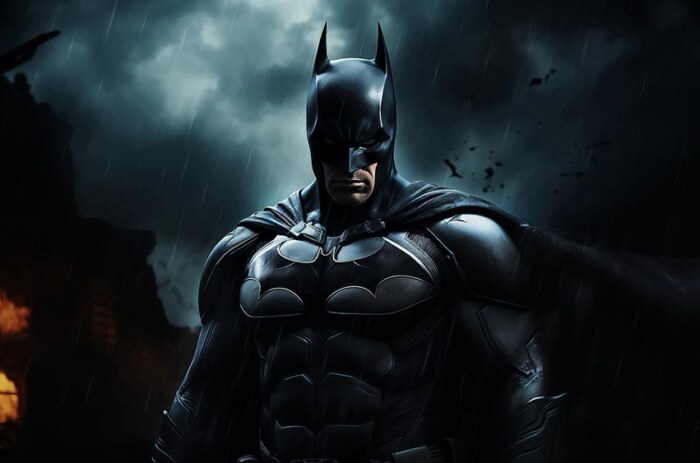 Fond d'écran Batman Epic 4K HD Poster pour PC Desktop Mac Laptop Mobile iPhone Phone téléchargement gratuit fond ultraHD UHD