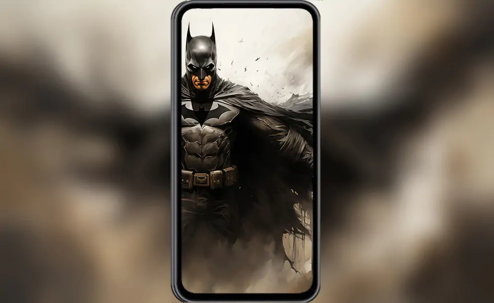 Batman DC Comic Art fond d'écran 4K HD pour PC de bureau Mac ordinateur portable mobile iPhone téléphone téléchargement gratuit fond ultraHD UHD