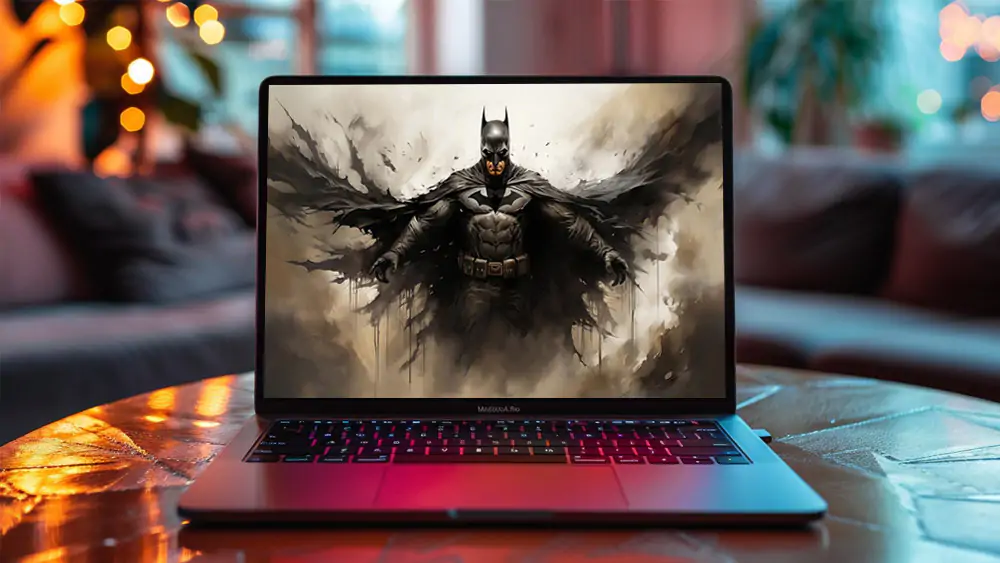 Batman DC Comic Art fond d'écran 4K HD pour PC de bureau Mac ordinateur portable mobile iPhone téléphone téléchargement gratuit fond ultraHD UHD