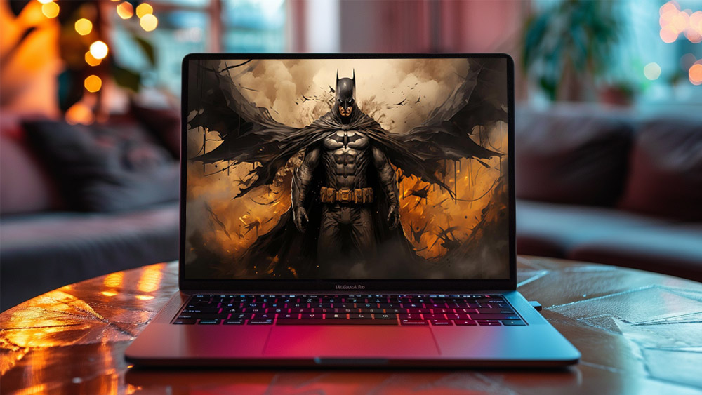 Batman Protector of Gotham fond d'écran 4K HD pour PC de bureau Mac ordinateur portable mobile iPhone téléphone téléchargement gratuit fond ultraHD UHD