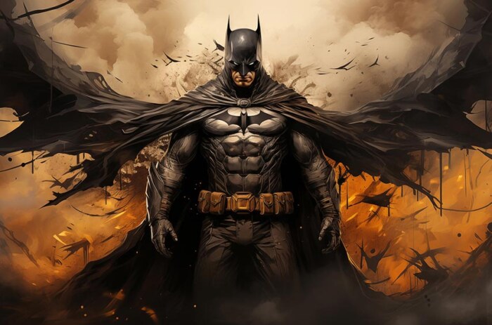 Batman Protector of Gotham fond d'écran 4K HD pour PC de bureau Mac ordinateur portable mobile iPhone téléphone téléchargement gratuit fond ultraHD UHD