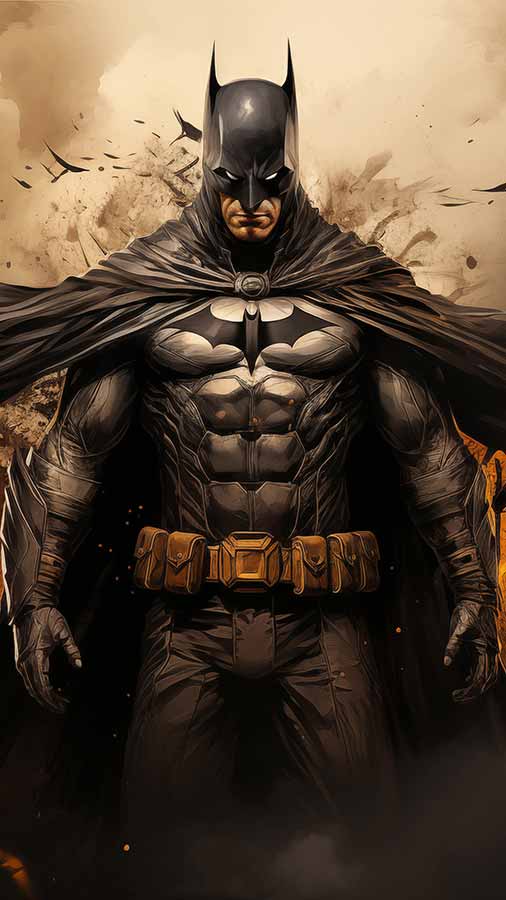 Fond d'écran Batman Protecteur de Gotham 4K HD téléchargement gratuit arrière-plan UltraHD pour téléphone Android et iPhone