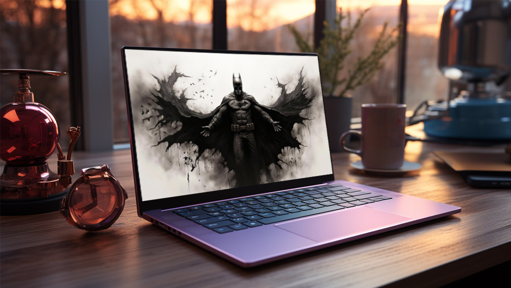 Batman black white DC comics Art wallpaper 4K HD Poster for PC Desktop mac laptop mobile iphone Phone free download background ultraHD UHD