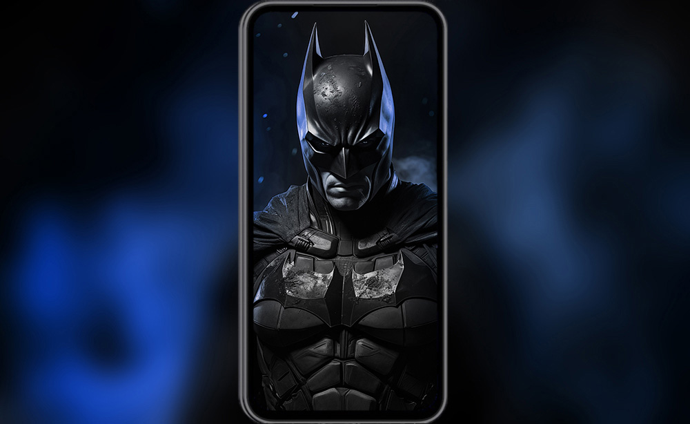 Le chevalier noir Batman DC fond d'écran 4K HD pour PC de bureau Mac ordinateur portable mobile iPhone téléphone téléchargement gratuit fond ultraHD UHD