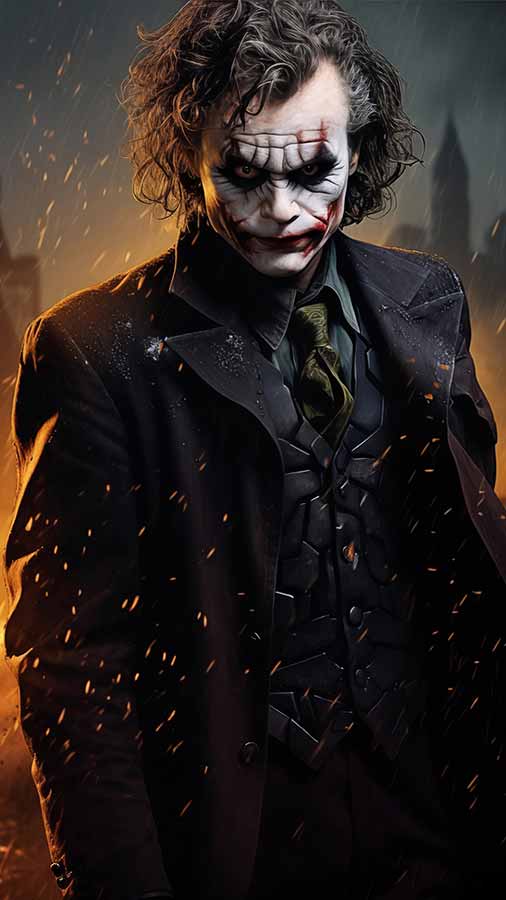 Joker à Gotham City fond d'écran DC 4K HD téléchargement gratuit arrière-plan UltraHD pour téléphone Android et iPhone