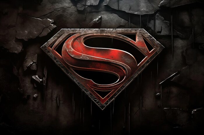 Fond d'écran logo Superman 4K HD pour PC Bureau mac portable mobile iPhone téléphone téléchargement gratuit arrière-plan ultraHD UHD