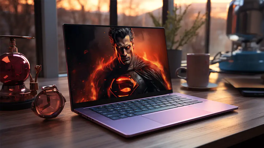 Fond d'écran artistique Superman en feu 4K HD pour PC ordinateur de bureau mac portable mobile iPhone téléphone téléchargement gratuit arrière-plan ultraHD UHD